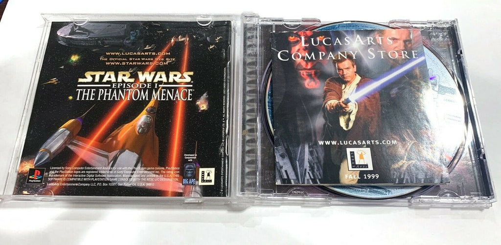 Star Wars: Episode I The Phantom Menace Sony PlayStation 1 1999 Ps1 complete CIB