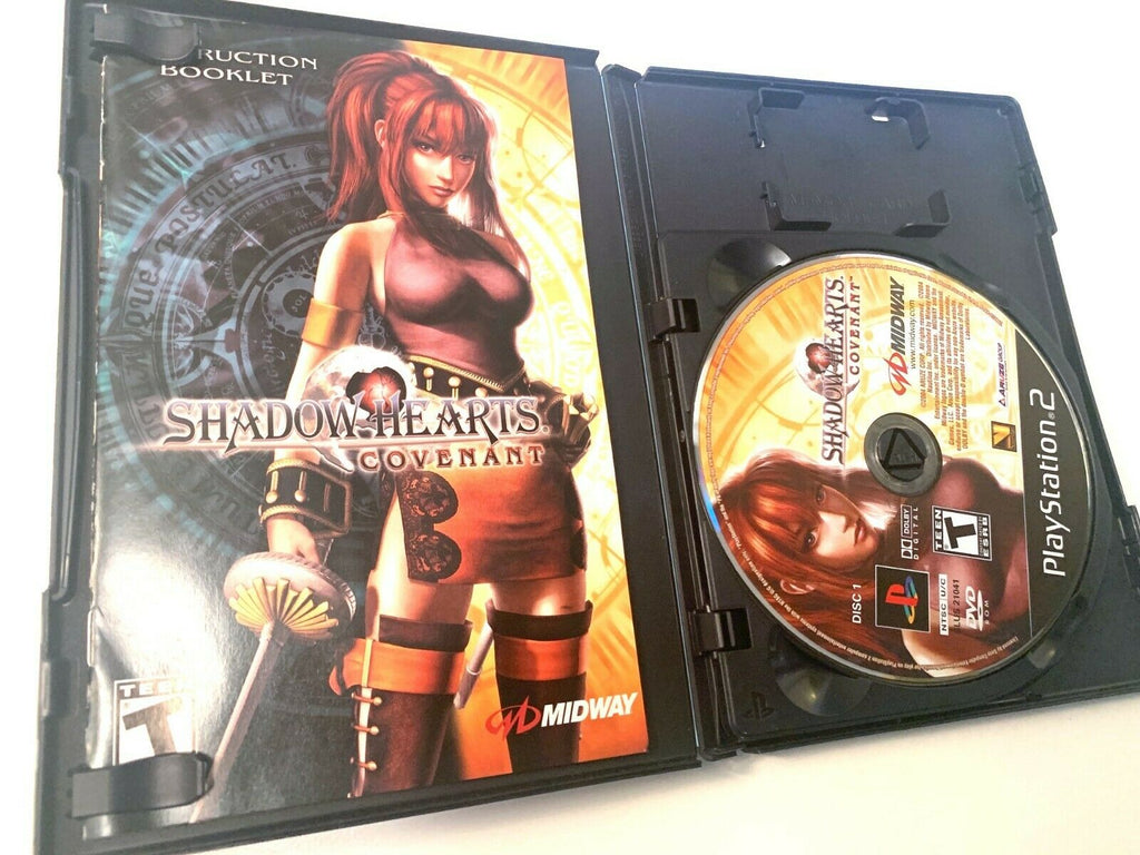 Shadow Hearts: Covenant COMPLETE CIB Sony Playstation 2 PS2 Game TESTED WORKING!