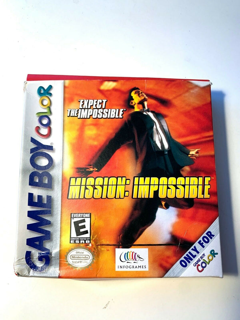 Mission: Impossible NINTENDO GAME BOY COLOR COMPLETE 100% CIB Boxed!
