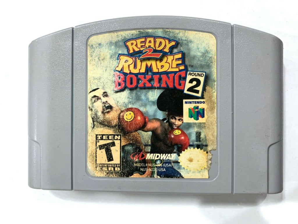 Ready 2 Rumble Boxing: Round 2 NINTENDO 64 N64 Game TESTED + Working!