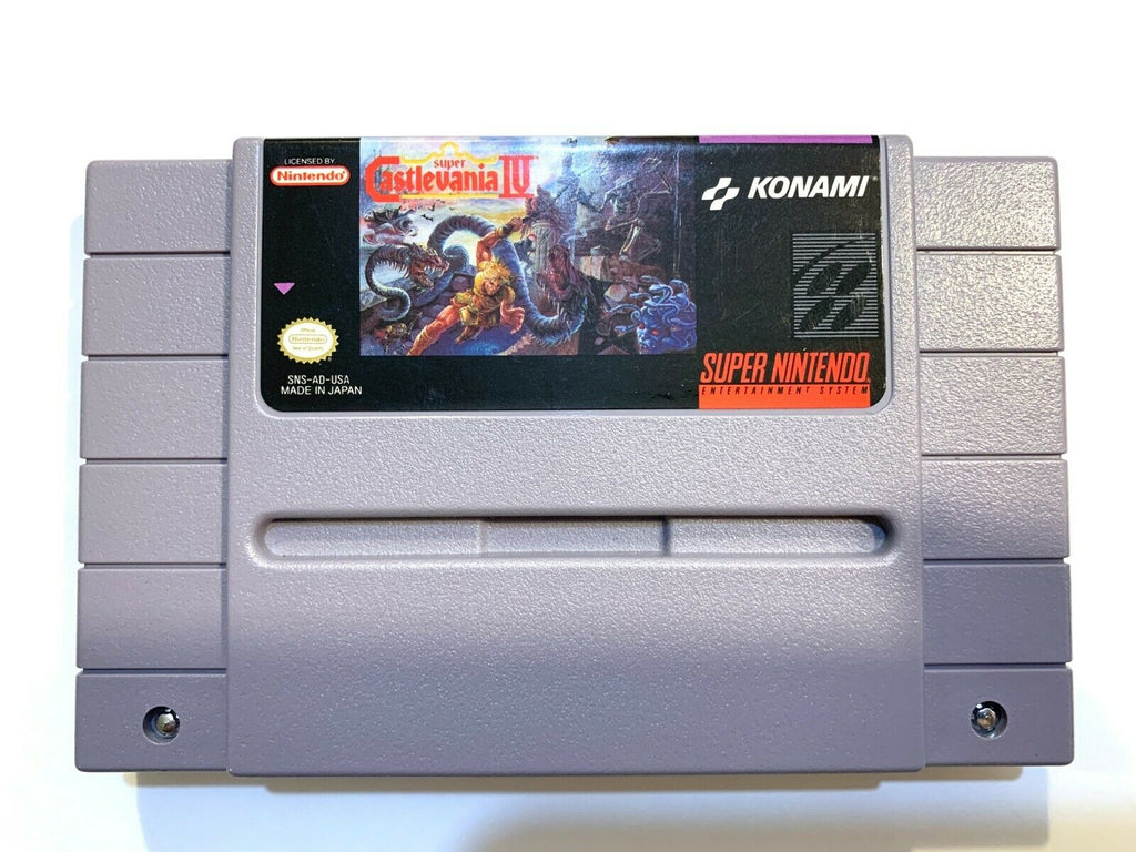AUTHENTIC! Super Castlevania IV 4 (Super Nintendo, SNES, 1991) Tested & Working