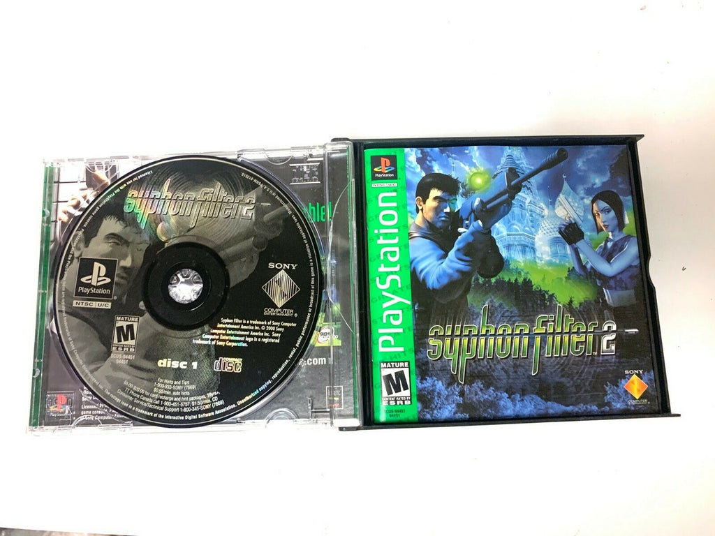 Syphon Filter Original Disc / Game for PSX / PS1 NTSC 