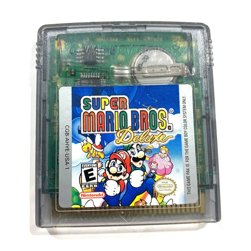 Super Mario Brothers Deluxe - Game Boy Color - Tested - Working & Authentic!
