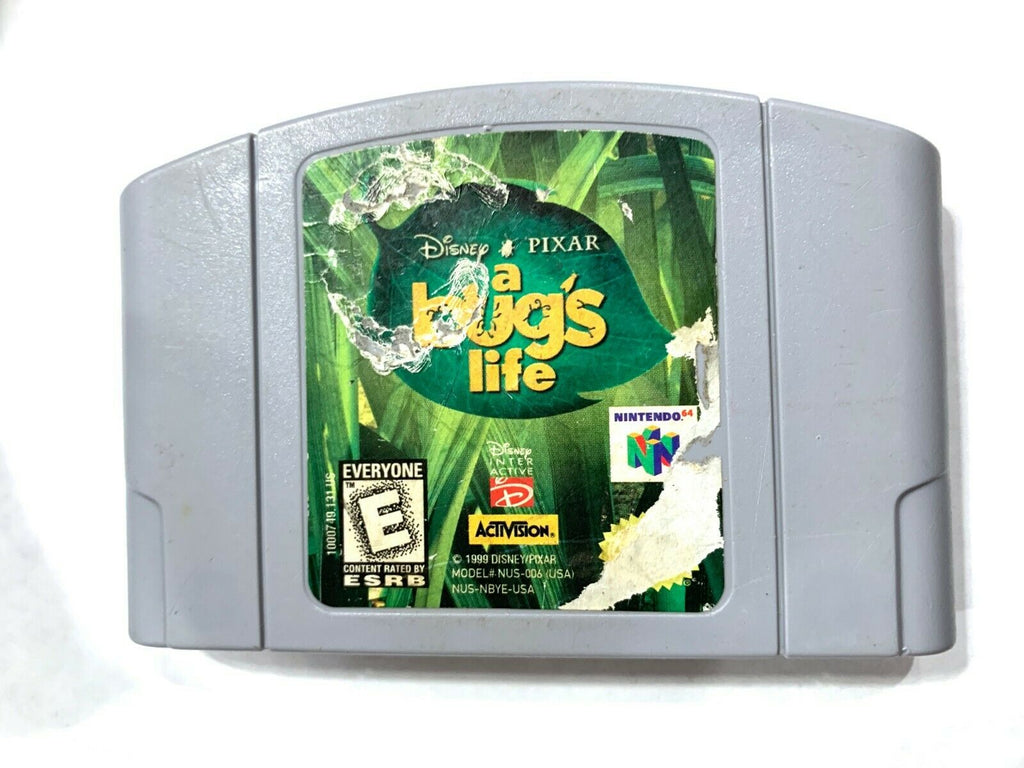 **A Bug's Life Nintendo 64 N64 Tested + Working & Authentic!**