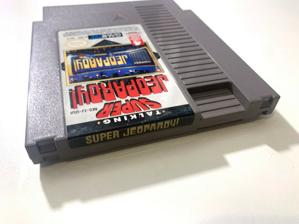Talking Super Jeopardy ORIGINAL NINTENDO NES GAME Tested WORKING Authentic