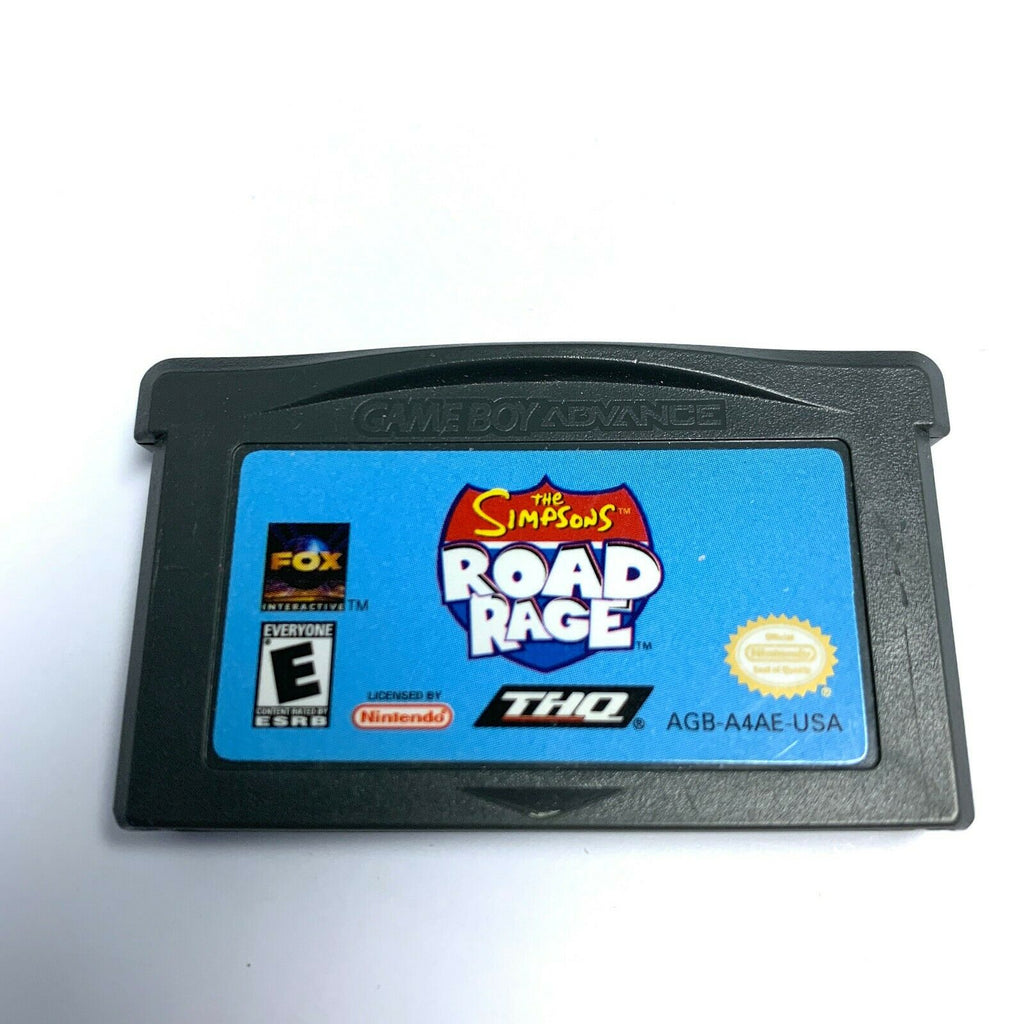 The Simpsons Road Rage Nintendo Gameboy Advance GBA Game