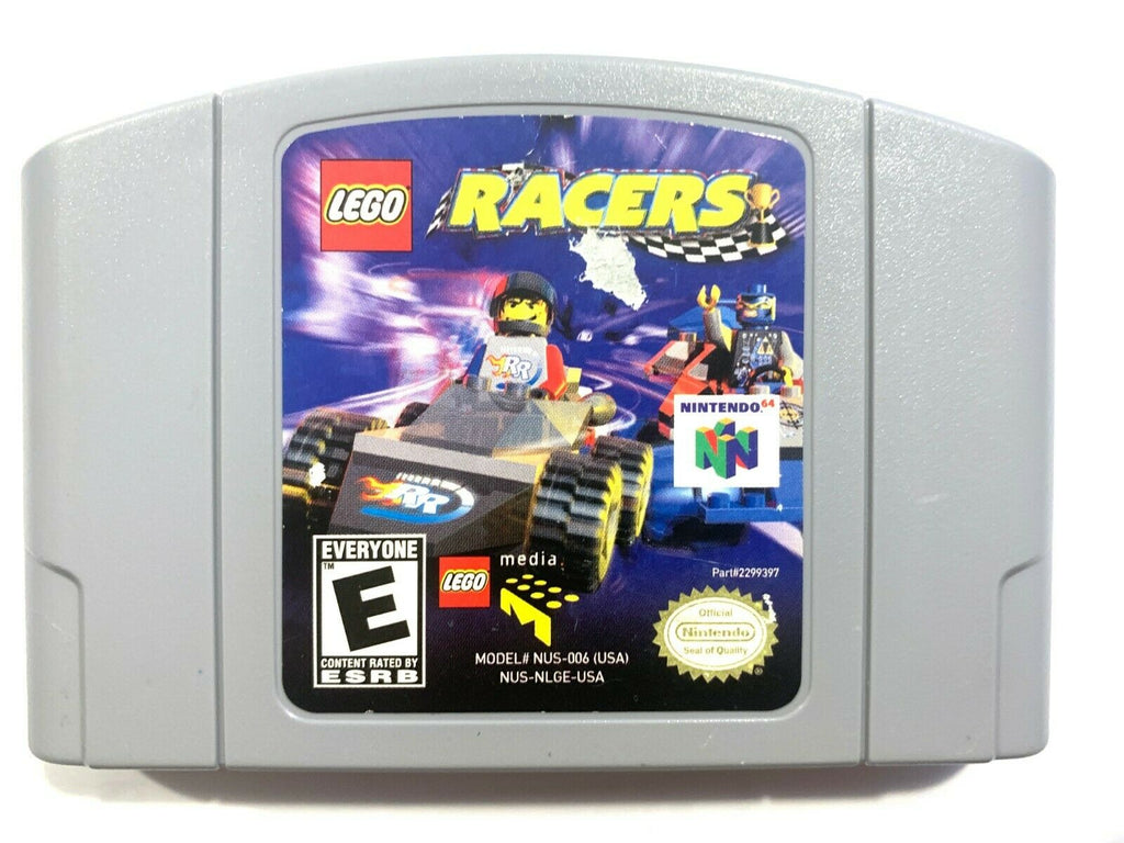 LEGO Racers NINTENDO 64 N64 Game Tested + Working & Authentic!