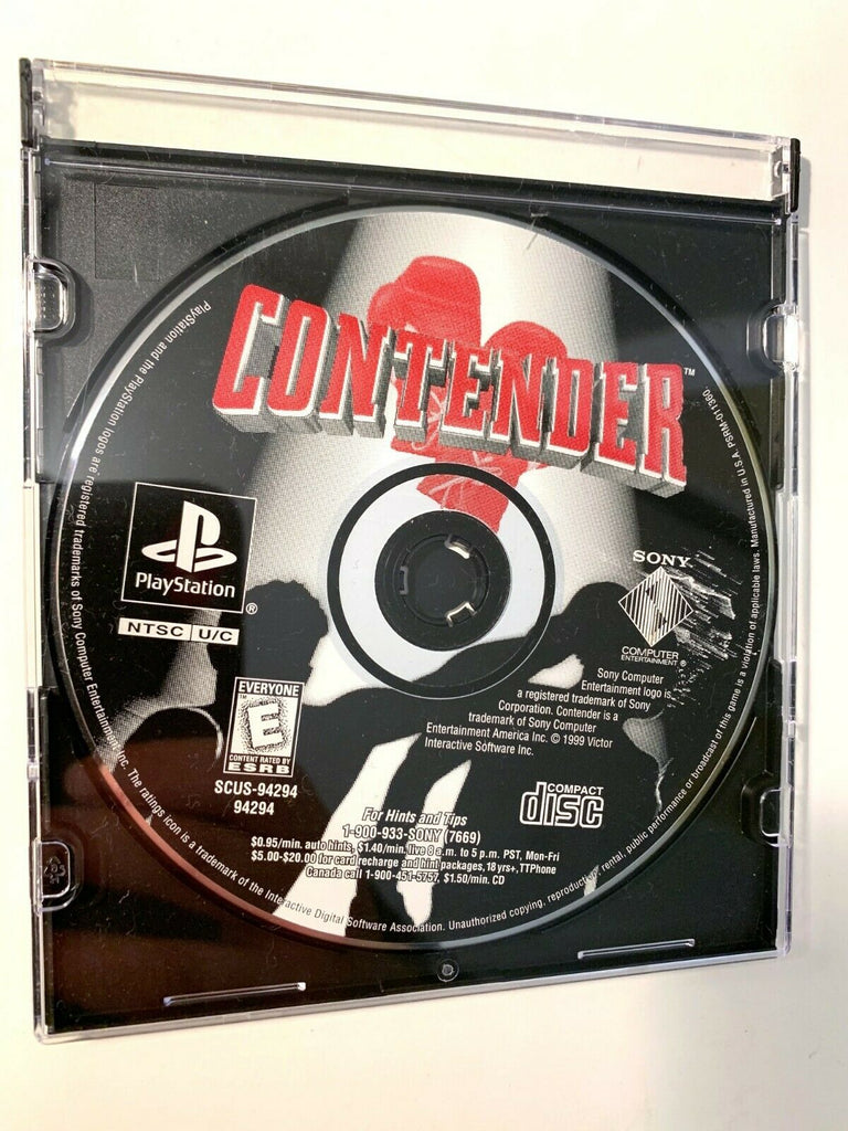 CONTENDER (PlayStation 1 PS1) - DISC ONLY / TESTED + WORKING!