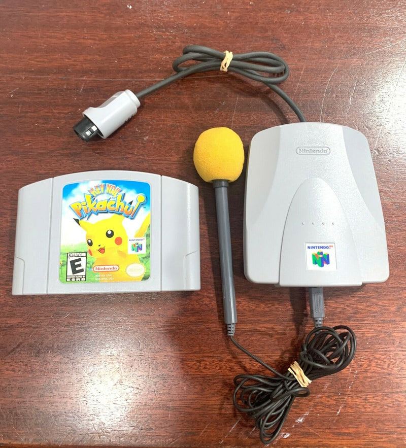 Hey You hotsell Pikachu Microphone Bundle for Nintendo 64