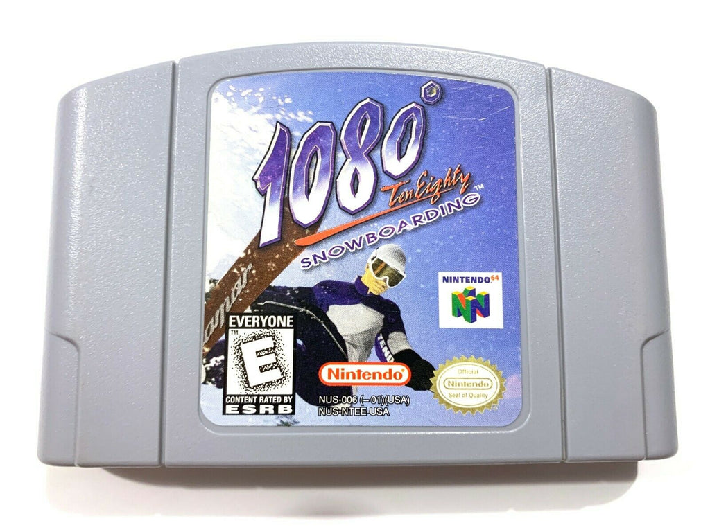 1080 SNOWBOARDING Nintendo 64 N64 Game - Tested, Working & Authentic!!