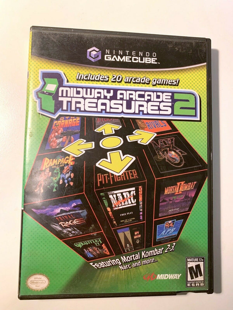 Midway Arcade Treasures 2 Nintendo Gamecube Game
