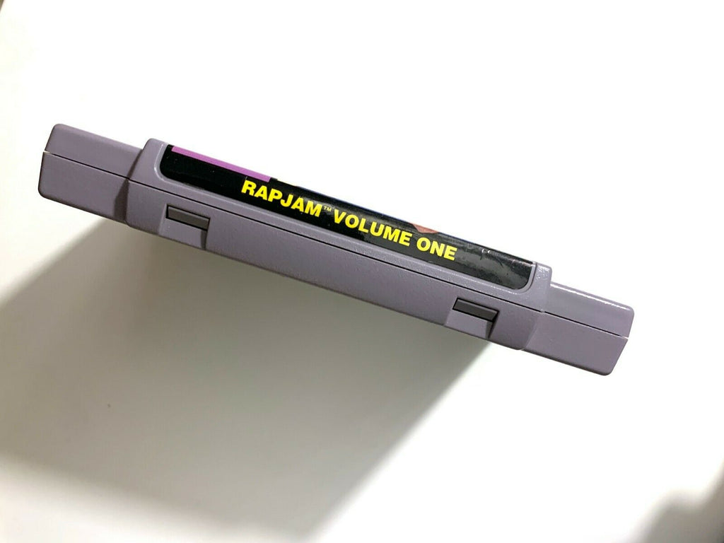 Rap Jam Volume One SUPER NINTENDO SNES GAME Tested + Working & Authentic