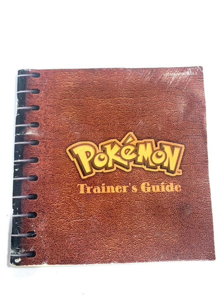 Pokemon Yellow Trainer's Guide Nintendo Game Boy Instruction MANUAL ONLY Booklet