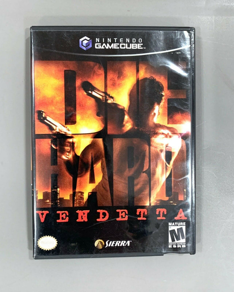 Die Hard Vendetta - Nintendo Gamecube Game COMPLETE Tested + Working CIB