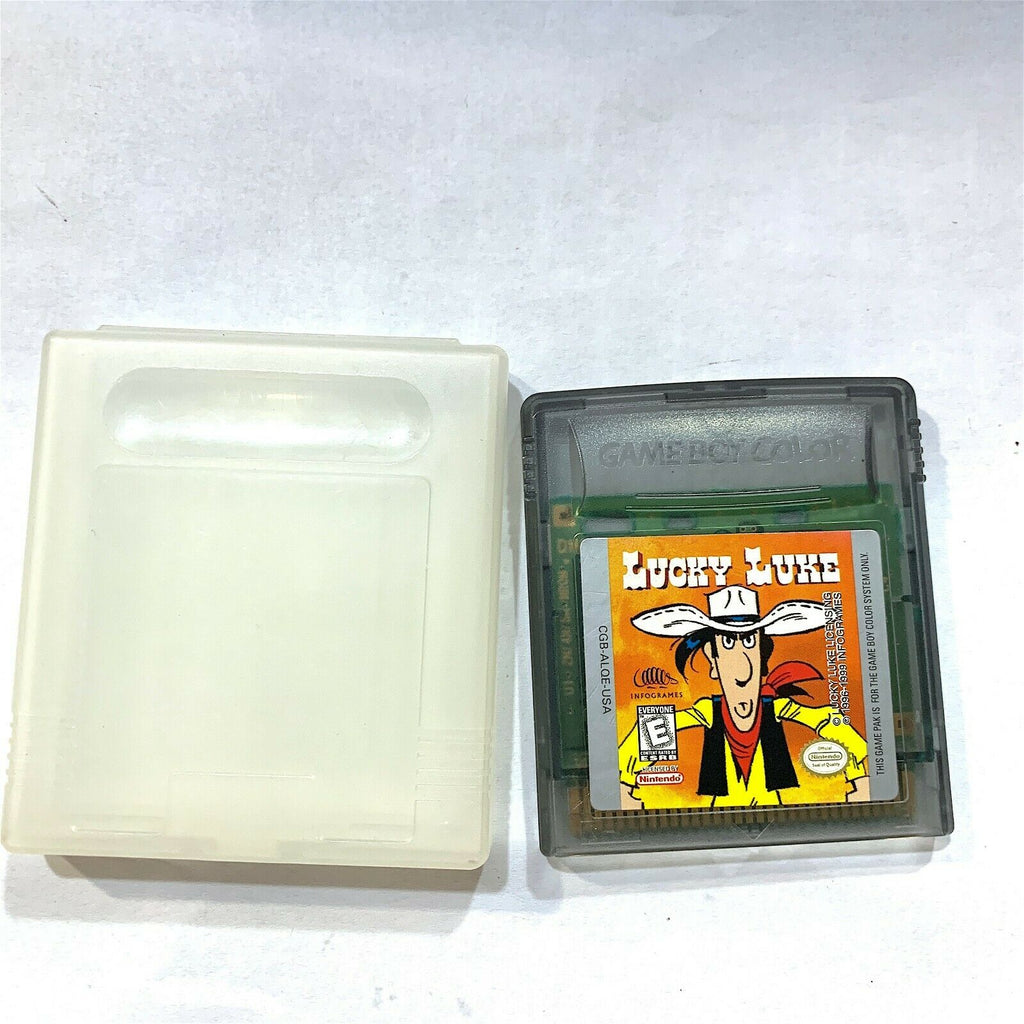 Lucky Luke - Nintendo Gameboy Color GBC Game - Tested - Working - Authentic!