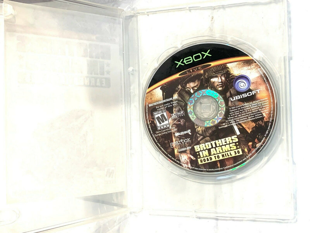 Brothers in Arms: Earned in Blood (Microsoft Xbox, 2005) Game