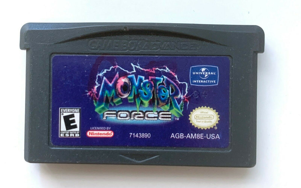 Monster Force (Nintendo Gameboy Boy Advance GBA) Cart Only Tested + Working!