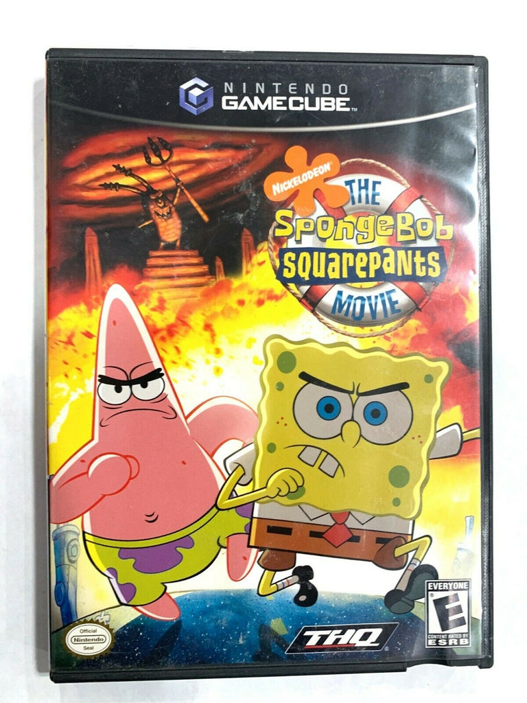 SpongeBob SquarePants Movie Nintendo Gamecube Game
