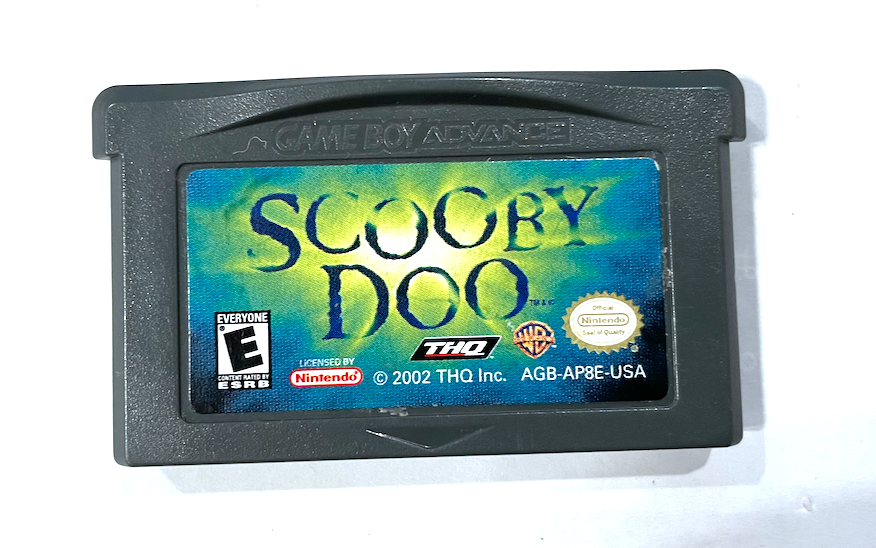Scooby Doo GBA Nintendo Gameboy Advance Tested + Working ++ AUTHENTIC ++!