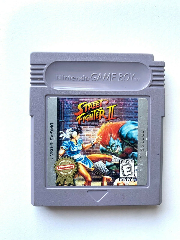 Street Fighter II Original Nintendo Game Boy Tested + Working & Authentic!