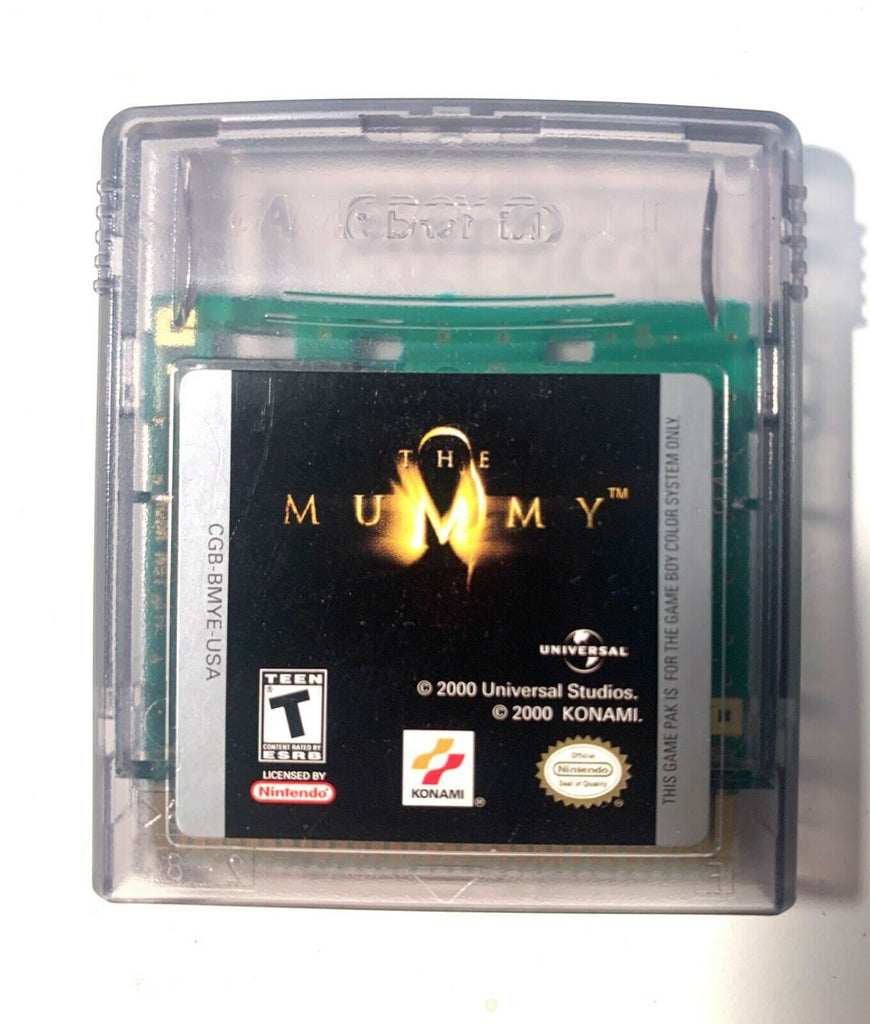 The Mummy NINTENDO GAMEBOY COLOR Tested + Working & Authentic!