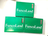 3 Green FuncoLand Super Nintendo SNES Game Cartridge Dust Sleeves