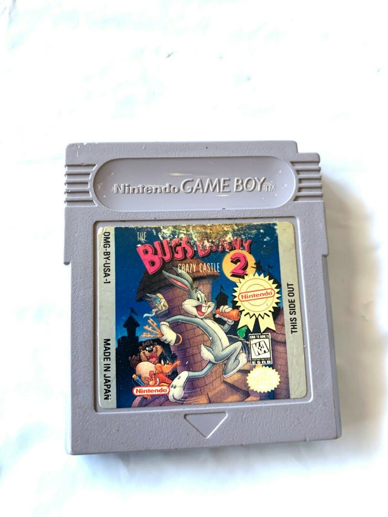 **Bugs Bunny Crazy Castle 2 NINTENDO GAMEBOY Game Tested + Working!**