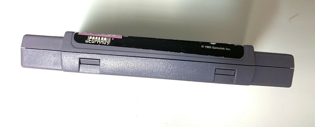 Snes Jeopardy Deluxe Edition Super Nintendo Video Game TESTED + WORKING!
