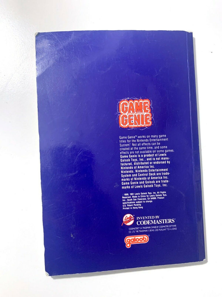 Nintendo NES Game Genie - Game Enhancer 1990 Used w/ Cartridge Only by Galoob