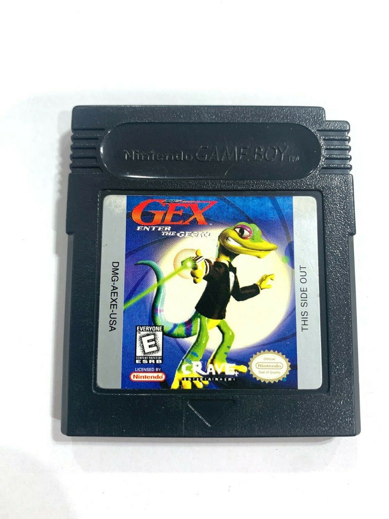 Gex: Enter the Gecko NINTENDO GAMEBOY COLOR GAME Tested WORKING Authentic