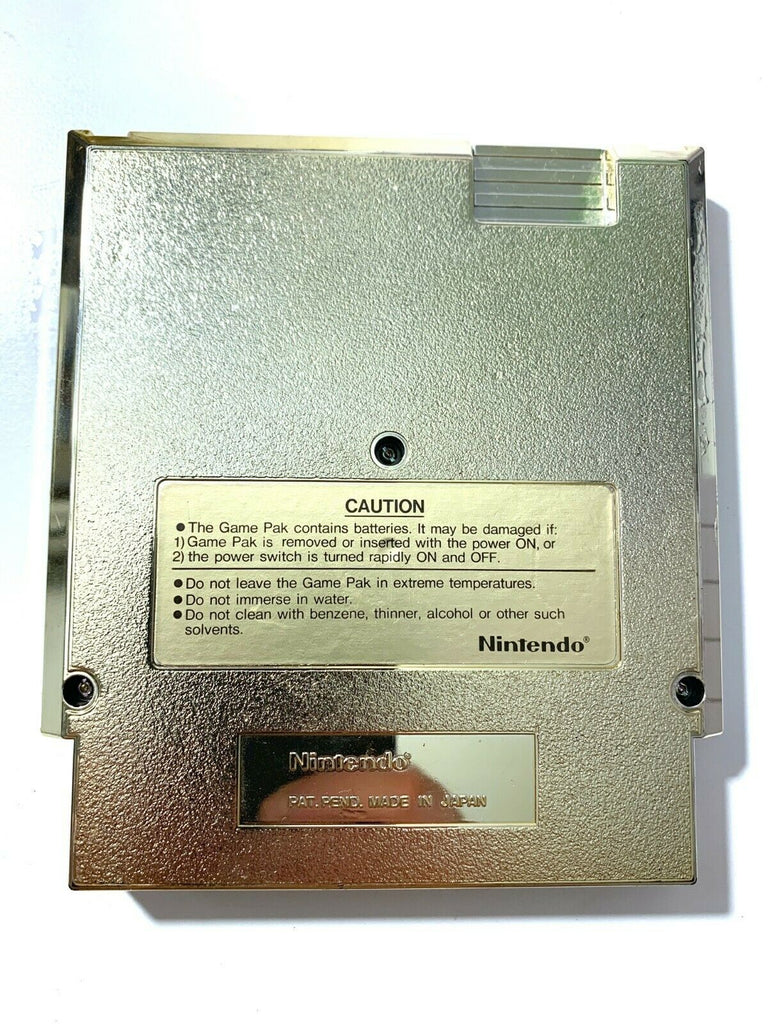 The Legend of Zelda ORIGINAL NINTENDO NES GAME Gold Cartridge Tested + Working!