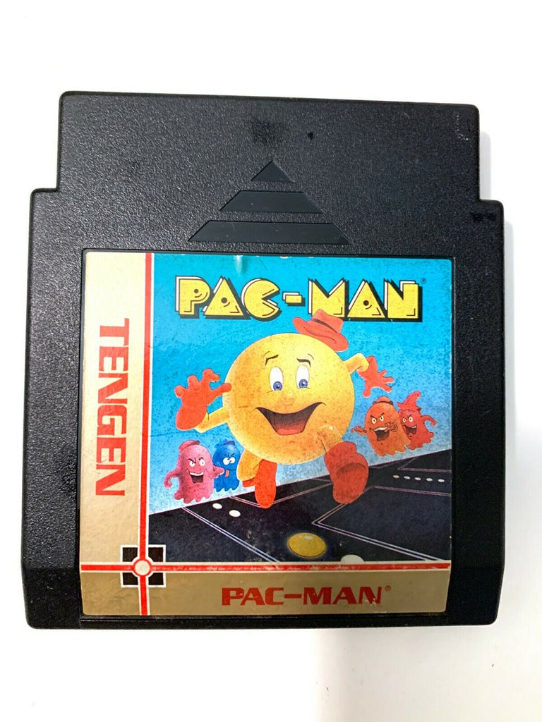 Pac-Man Tengen Pacman - Unlicensed NES Nintendo Game TESTED + WORKING!