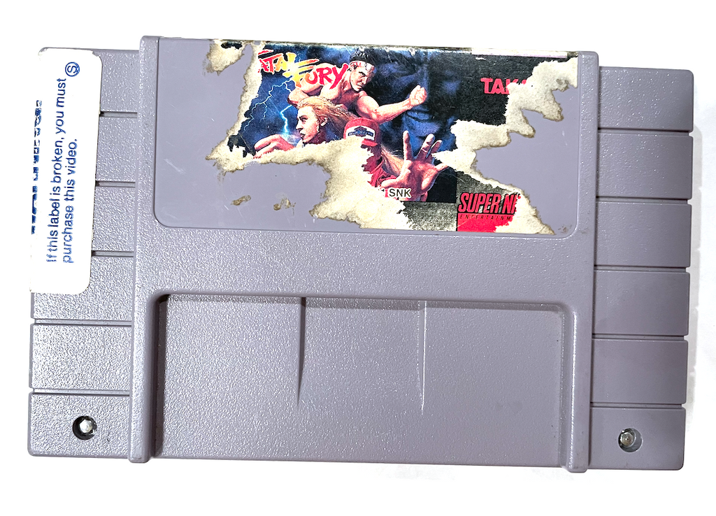 ***Fatal Fury SUPER NINTENDO SNES Game Tested + Working & Authentic!***