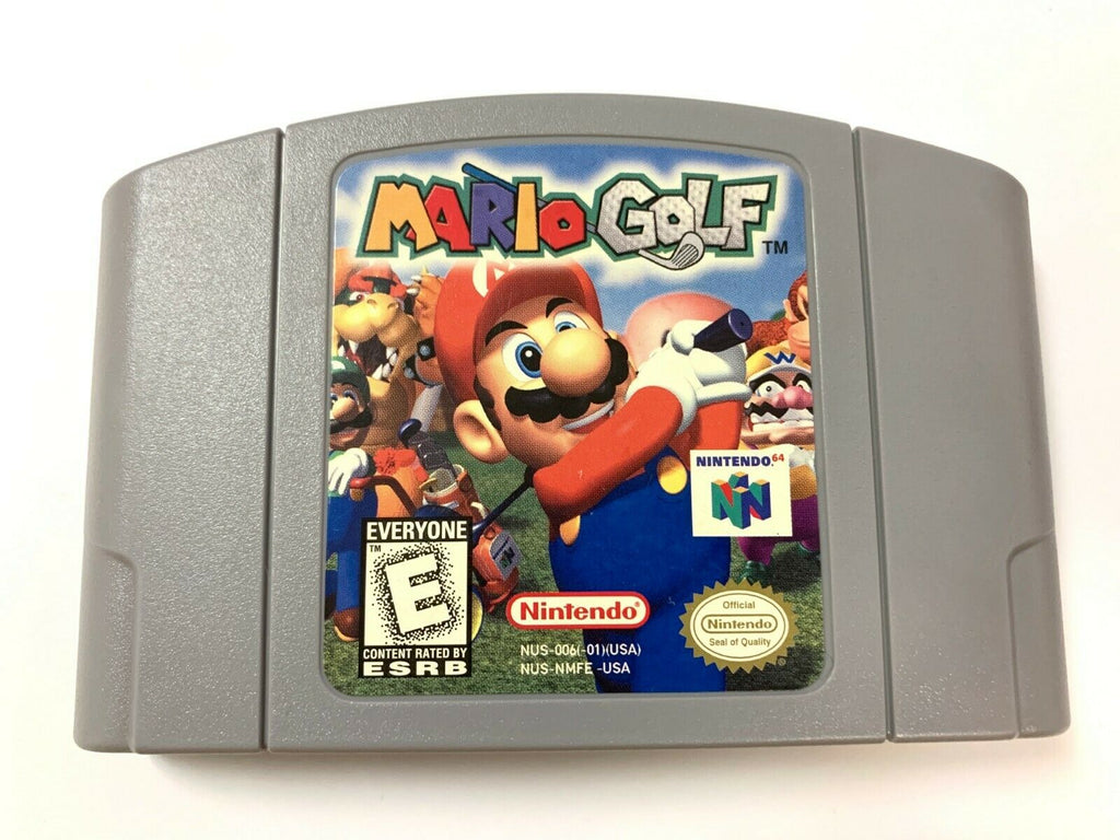 Mario Golf Nintendo 64 N64 Authentic Game