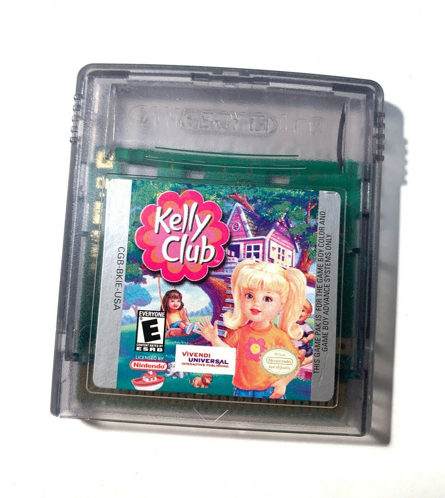Kelly Club, Barbie - Original Nintendo GameBoy Color Game Tested Working!