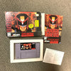 Judge Dredd - Super Nintendo SNES GAME CIB Complete in Box w/ Manual!