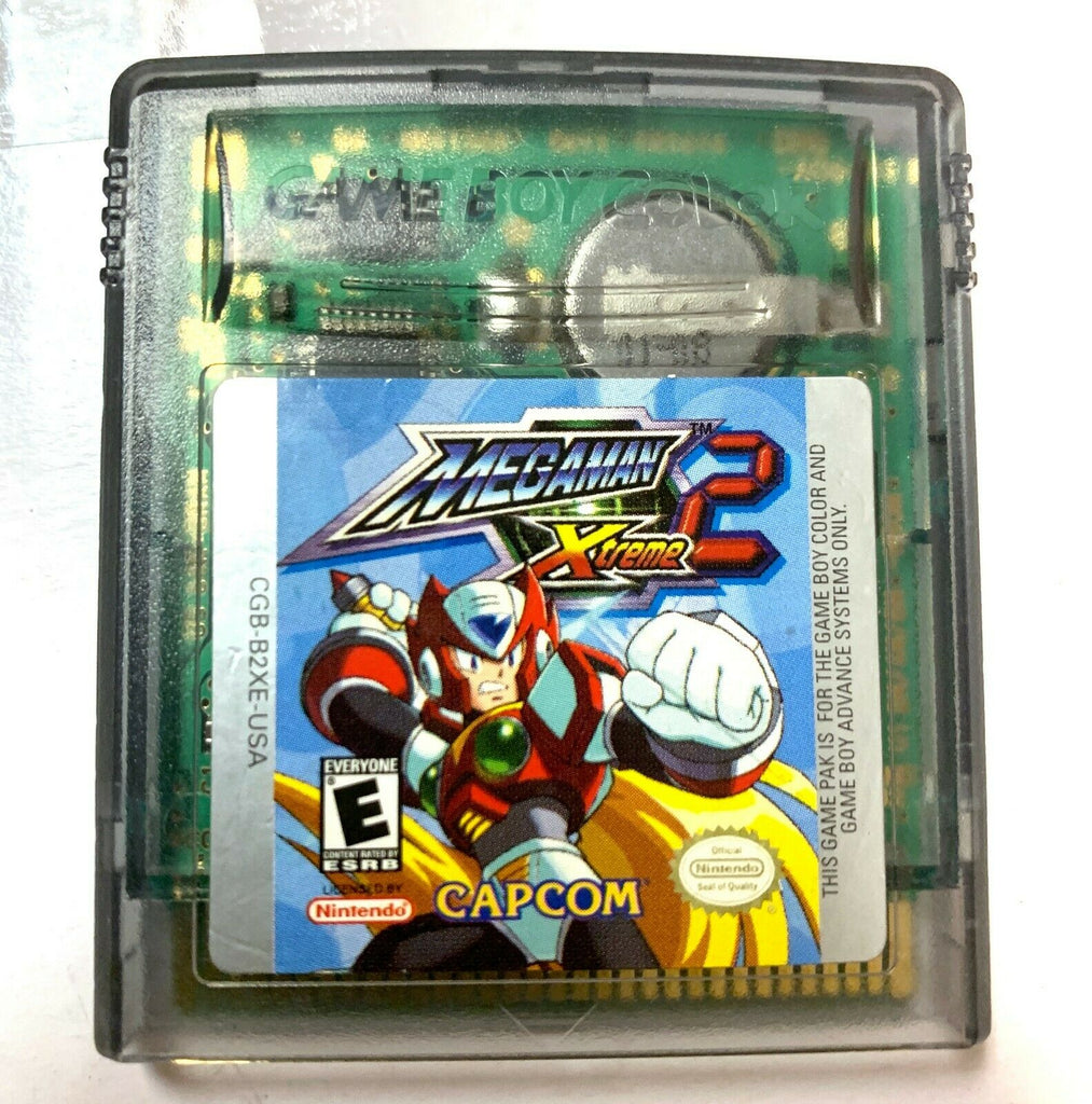 Mega Man Xtreme 2 Nintendo Game Boy Color Tested WORKING Authentic