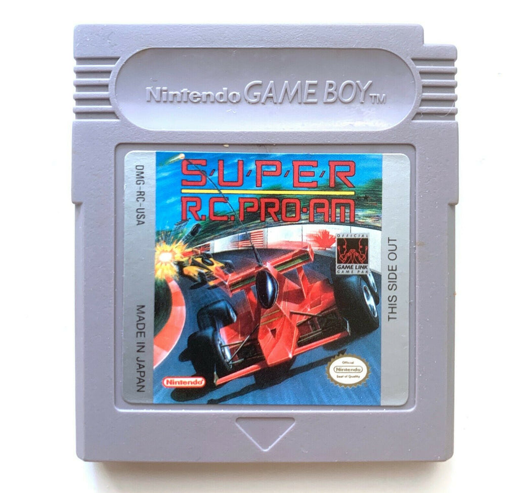 Super R.C. Pro-Am Nintendo Original GameBoy Game - Tested - Working!