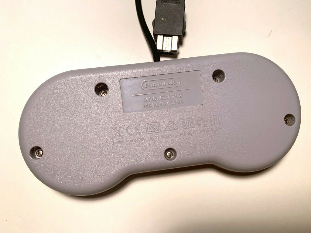 2x Super Nintendo Classic Mini Genuine Controller CLV-202 Tested + Working!