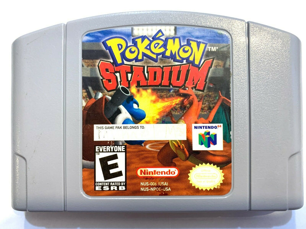 Pokemon Stadium NINTENDO 64 N64 Game AUTHENTIC!