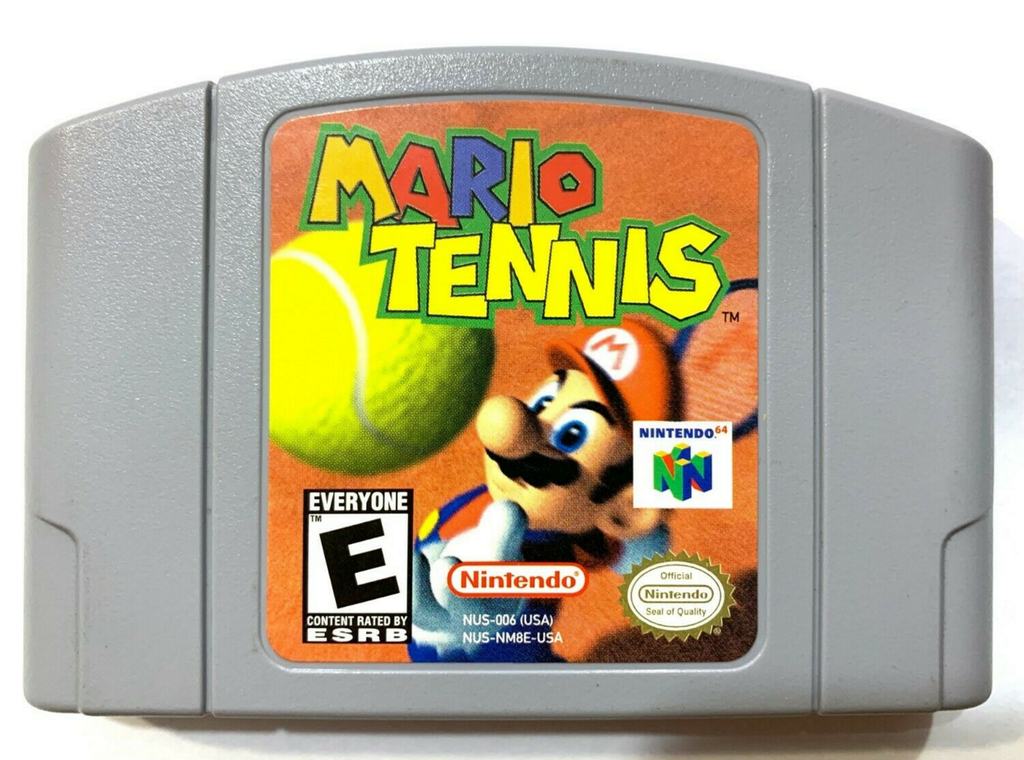 Mario Tennis - Nintendo 64 N64 Game 100% Authentic!