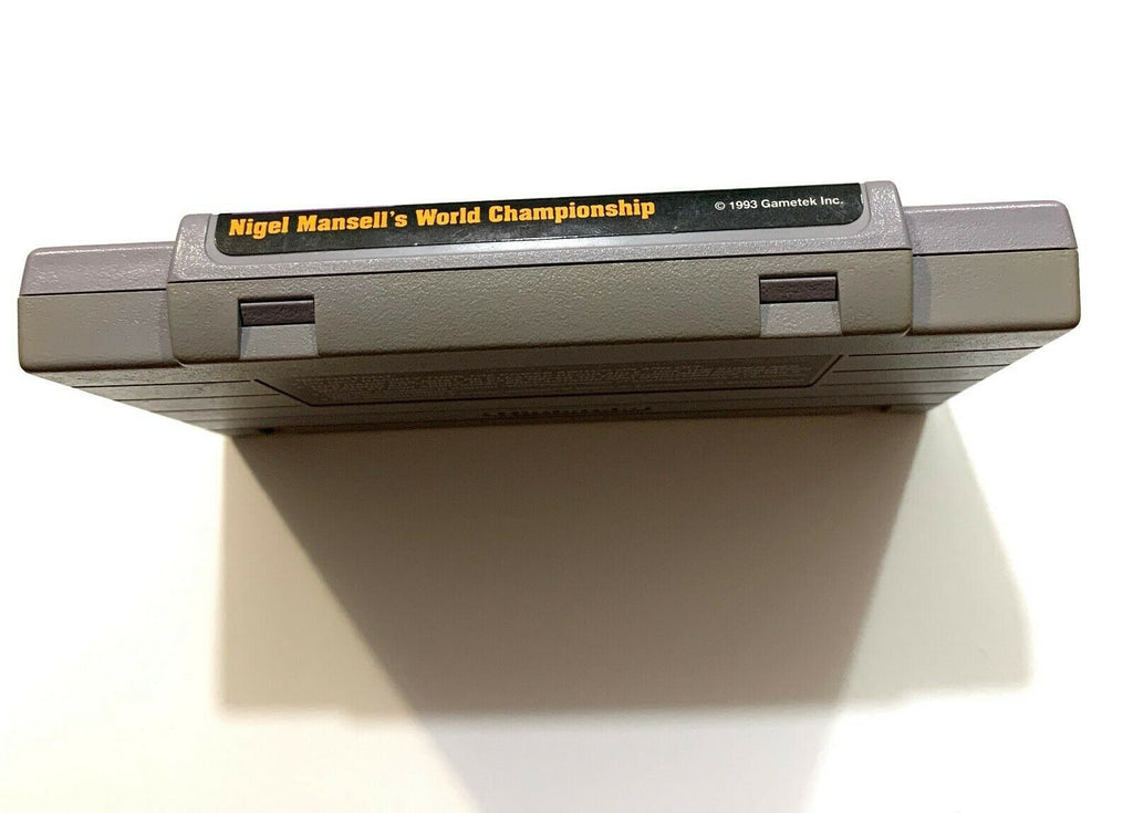 SNES Nigel Mansell’s World Championship Racing (1992) - TESTED & WORKING!