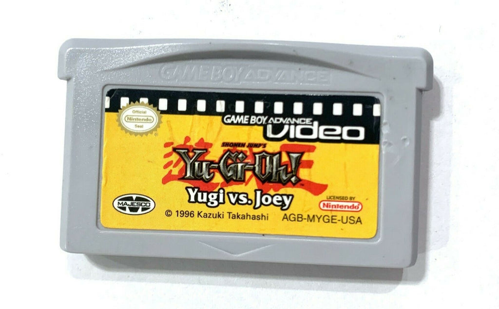 GBA Video: Yu-Gi-Oh Yugi Vs. Joey Video Nintendo Game Boy Advance DS Lite SP