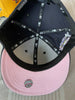 New Era Hat Club Manolo PAINT THE CITY PU$$Y PINK 2000 Atlanta Braves Fitted 758