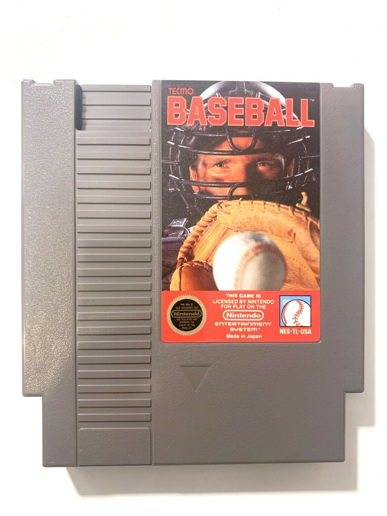 Tecmo Baseball ORIGINAL NINTENDO NES GAME Tested WORKING Authentic!