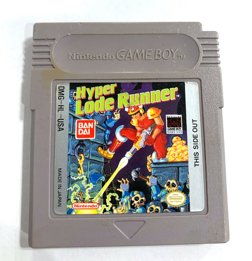 Hyper Lode Runner ORIGINAL NINTENDO GAMEBOY GAME Tested WORKING Authentic!