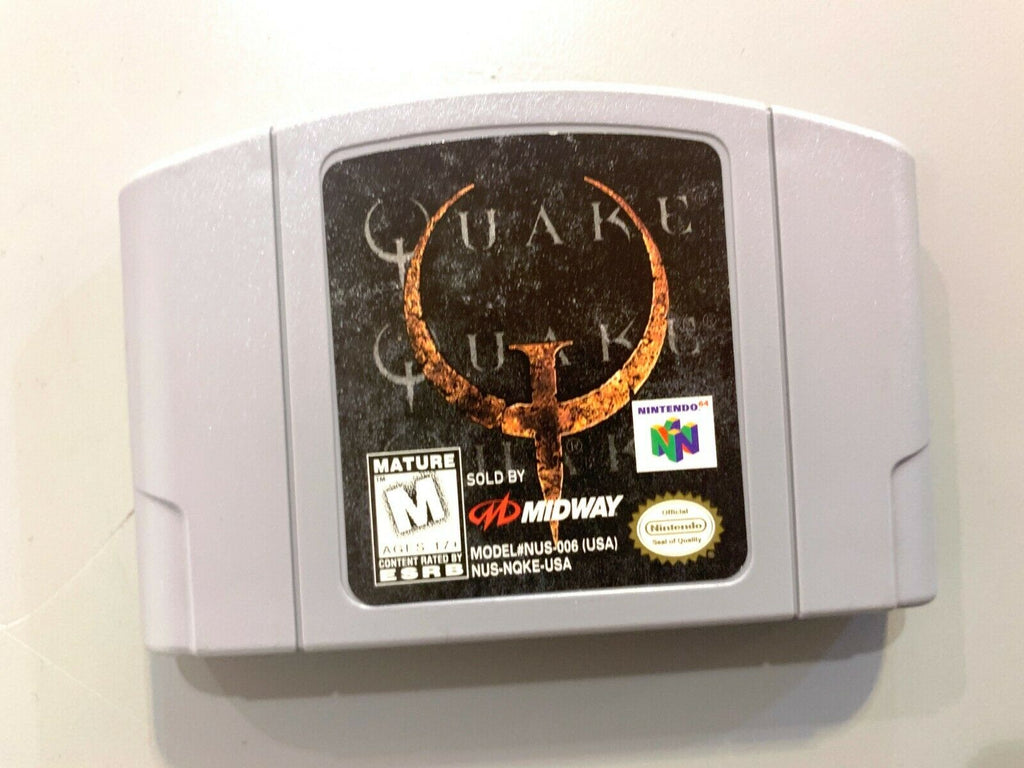 Quake (Nintendo 64, 1998) Box Manual 100% Complete CIB N64 Boxed VERY GOOD!
