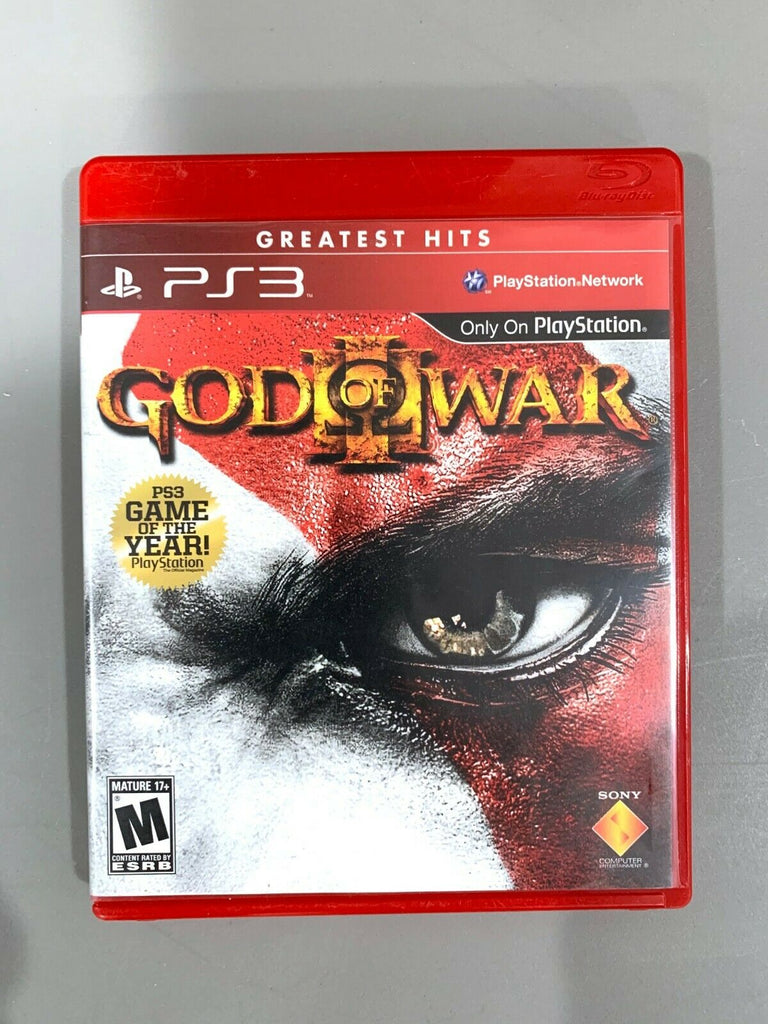 God of War III (Sony PlayStation 3, 2010) PS3 Complete CIB Tested + Working!
