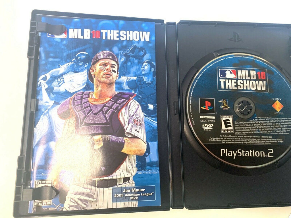 MLB 10: The Show Sony PlayStation 2 PS2 Game