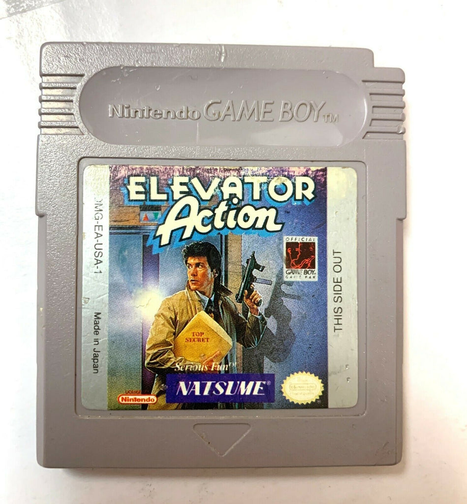 Elevator Action ORIGINAL NINTENDO GAMEBOY GAME Tested WORKING Authentic!